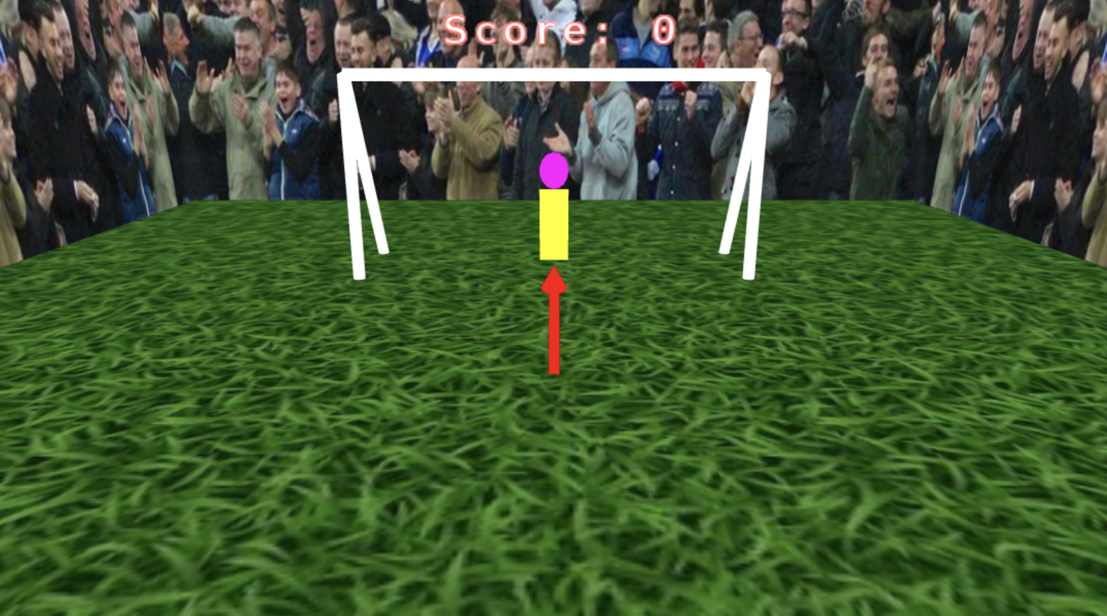 Screenshot of Penalty Shootout Game
